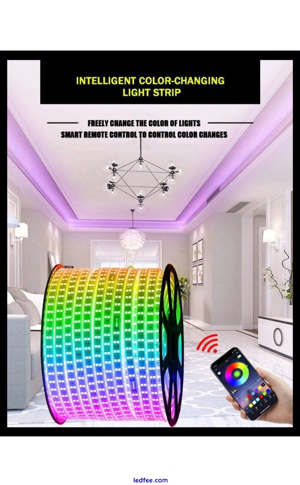 SpeeSy Led Strip Lights, Led Strip Lights 5M with Remote, Neon Light Colour 4 
