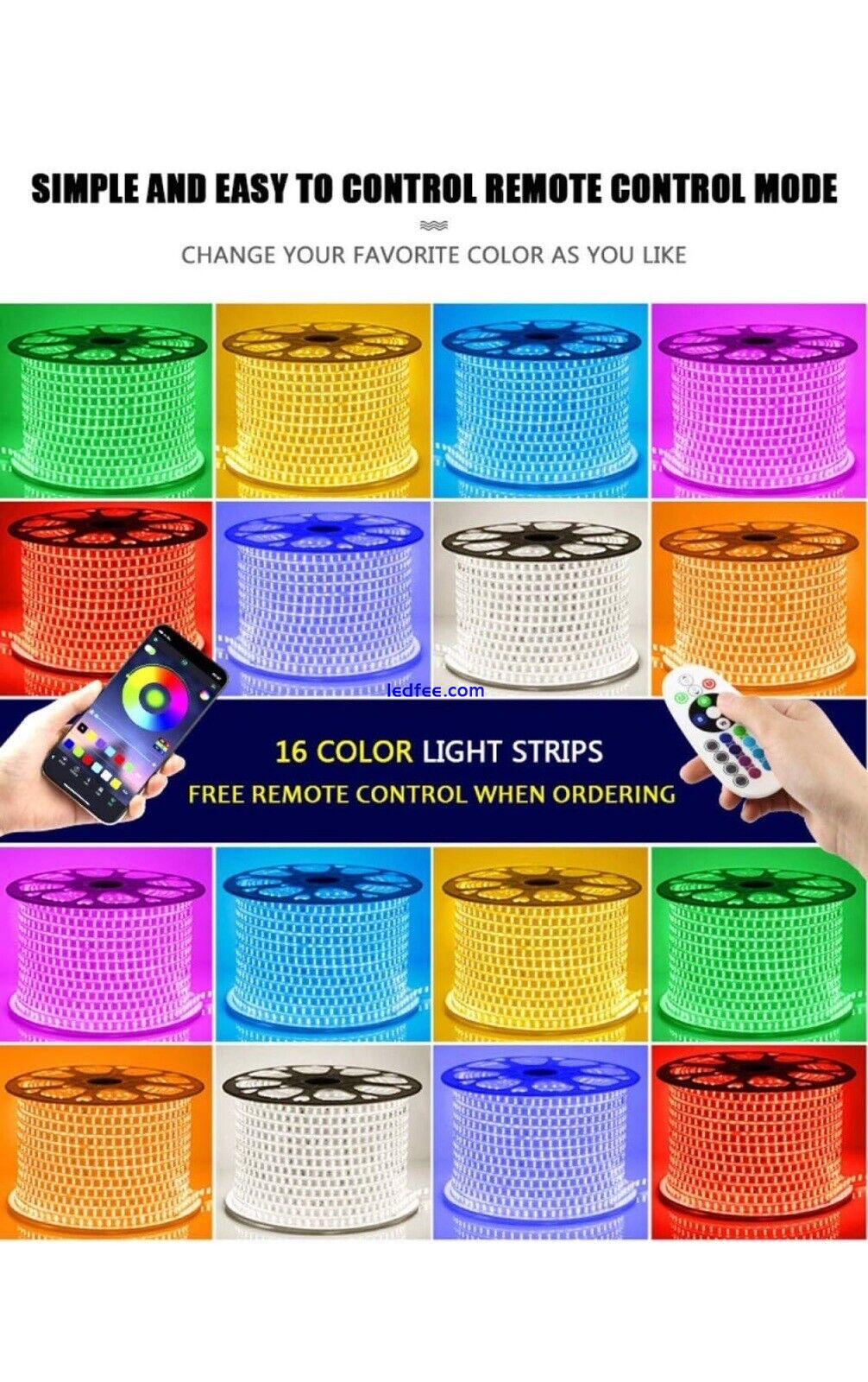 SpeeSy Led Strip Lights, Led Strip Lights 5M with Remote, Neon Light Colour 1 