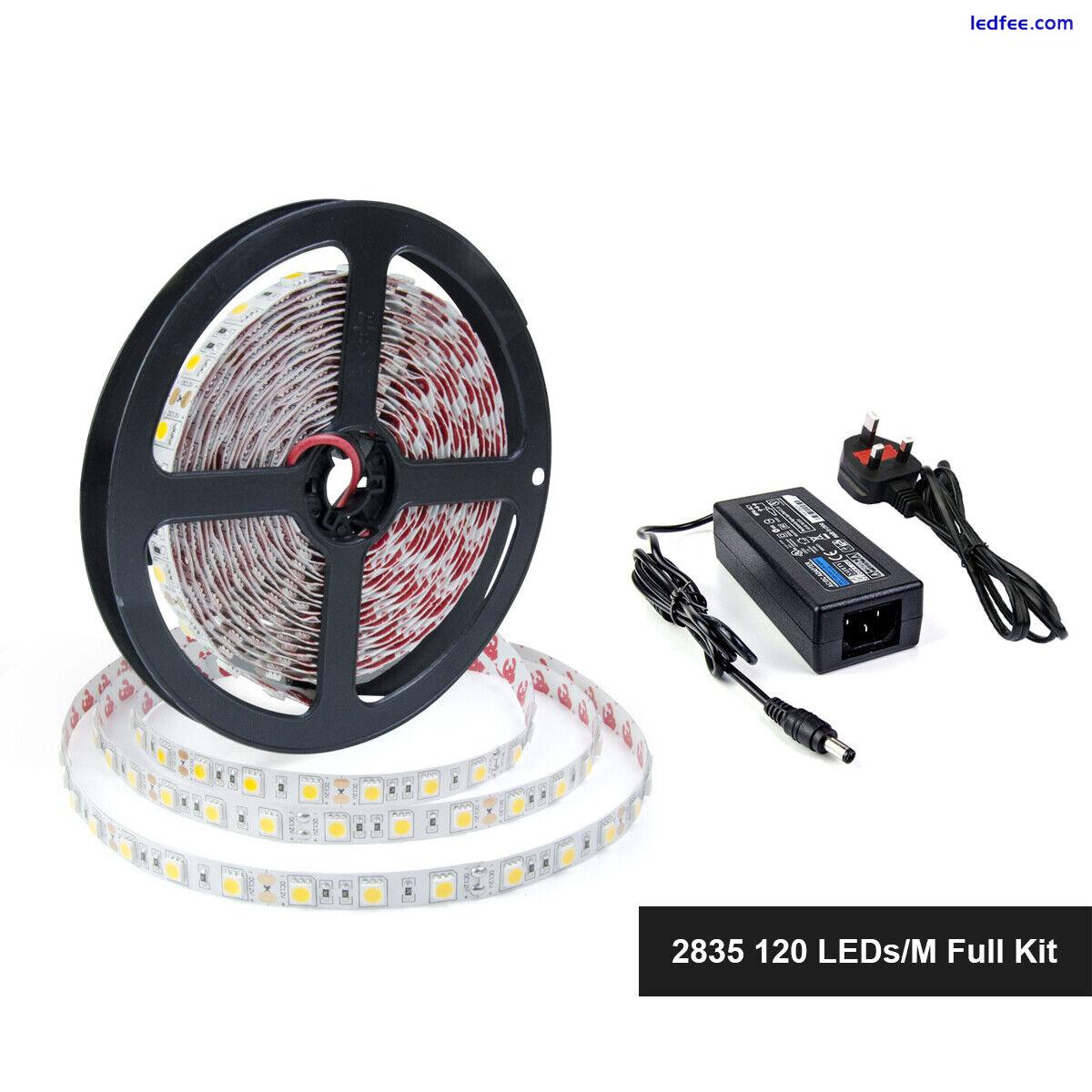 LED Strip Lights 5M 12V SMD 2835 60 LEDs/M 120 LEDs/M IP20 Indoor Flexible Tape 2 