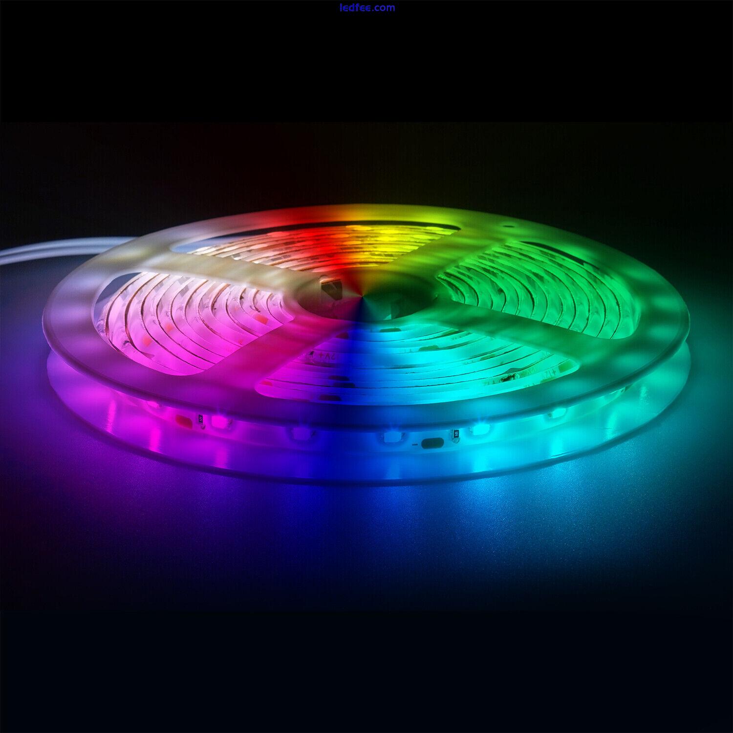 LED Strip Light 5050 SMD RGB Xmas Lighting Bluetooth Music TV 5m 10m 20m 0 