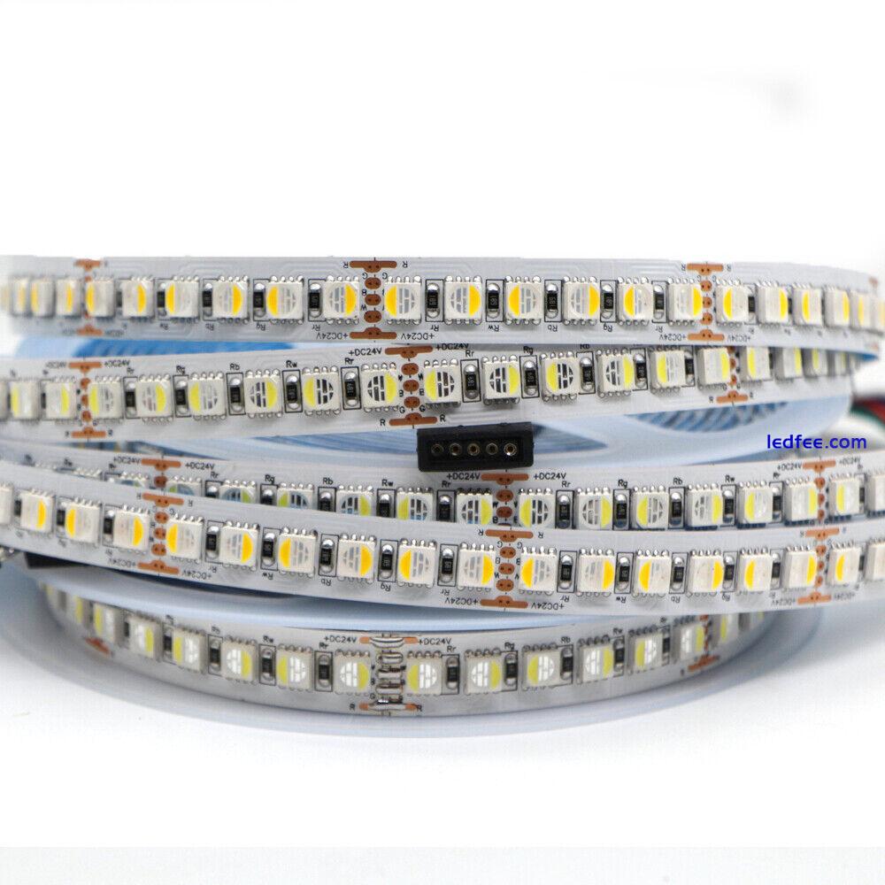 4in1 RGBW RGBWW 5050 Led Strip Light 60/84/120Led/m Flexible Tape lamp DC12V 24V 1 