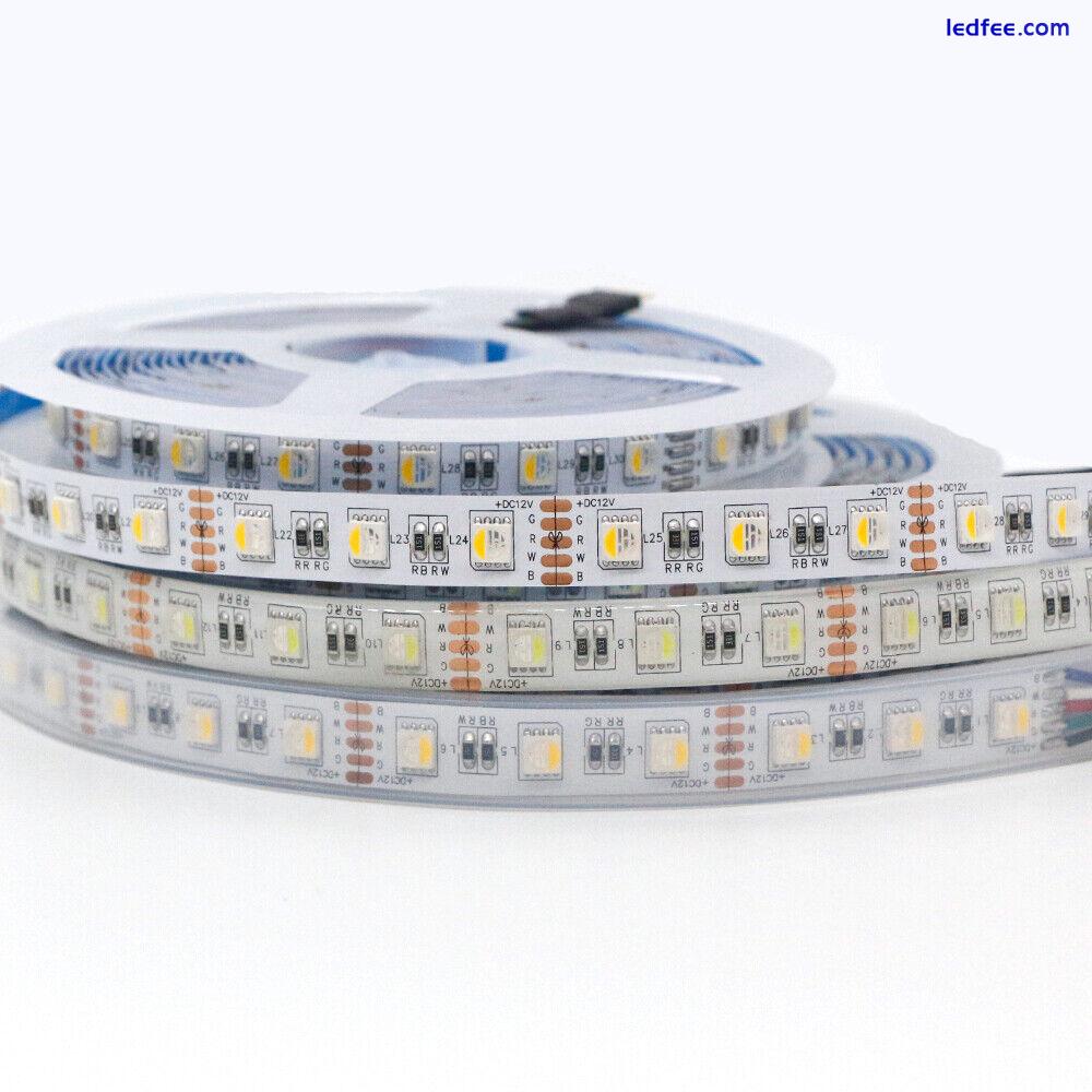 4in1 RGBW RGBWW 5050 Led Strip Light 60/84/120Led/m Flexible Tape lamp DC12V 24V 0 