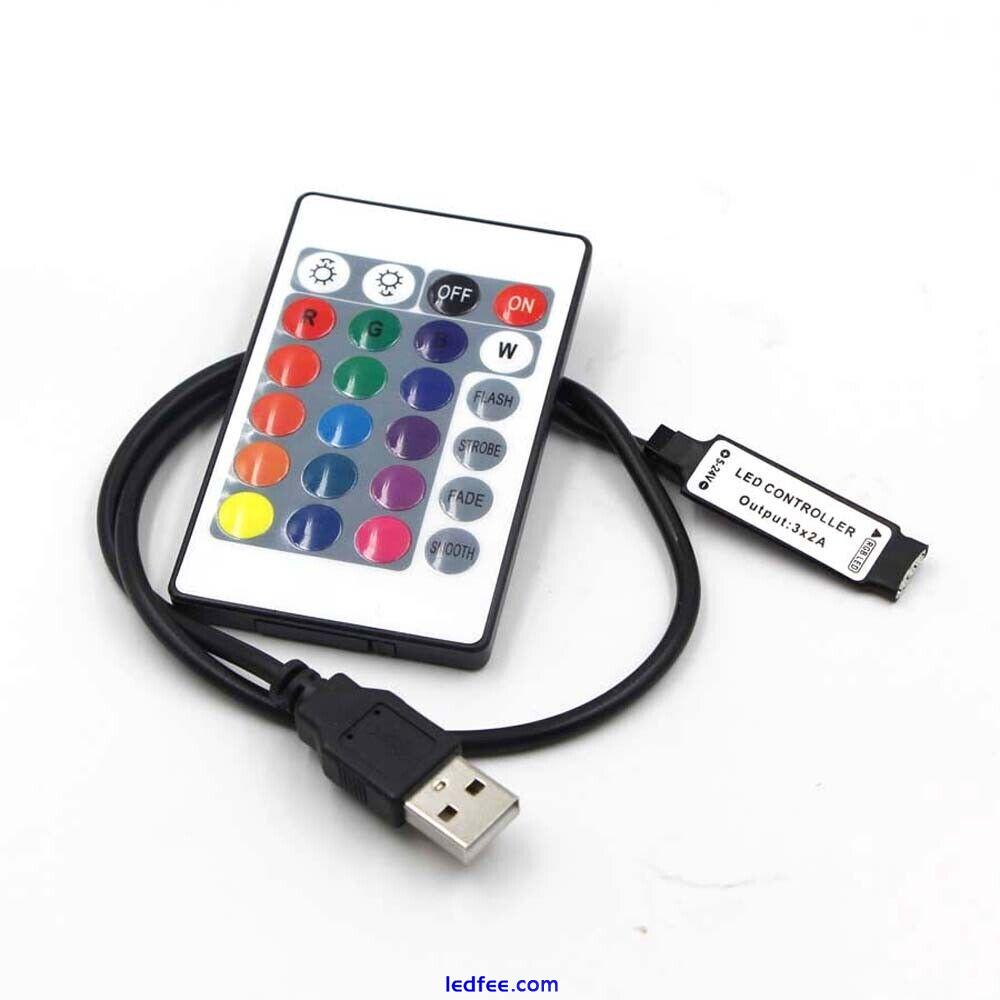 RGB USB IR/RF/bluetooth/wifi Remote Controller 5V for 5050 led strip light 5 