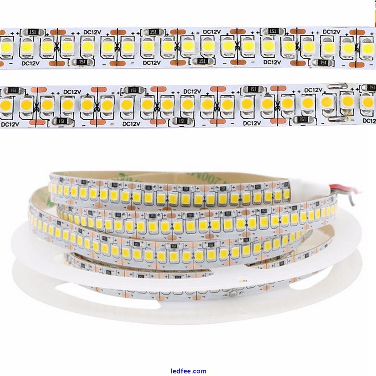 super bright LED Strip lights 2835 DC 12V Flexible Warm White Neon 3M tape lamp 2 
