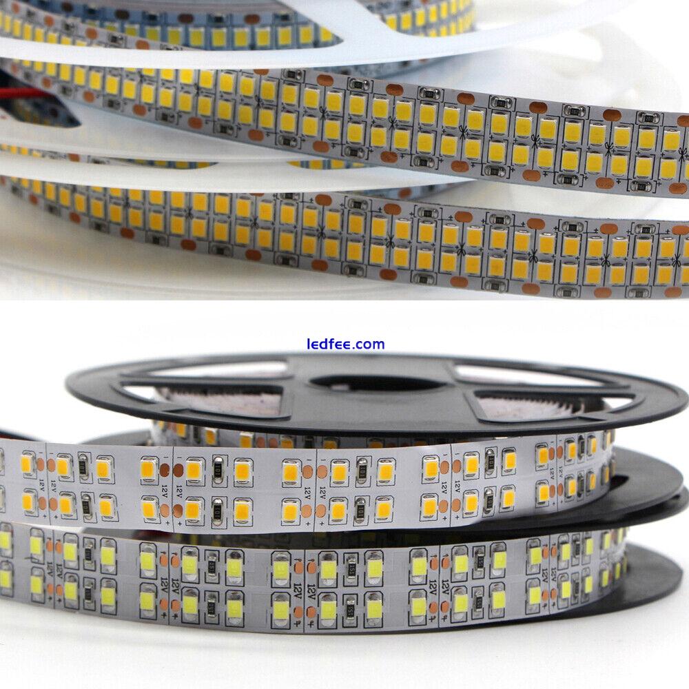 super bright LED Strip lights 2835 DC 12V Flexible Warm White Neon 3M tape lamp 0 