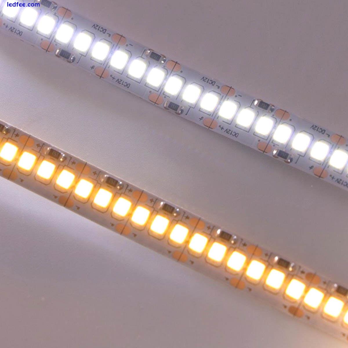 super bright LED Strip lights 2835 DC 12V Flexible Warm White Neon 3M tape lamp 3 