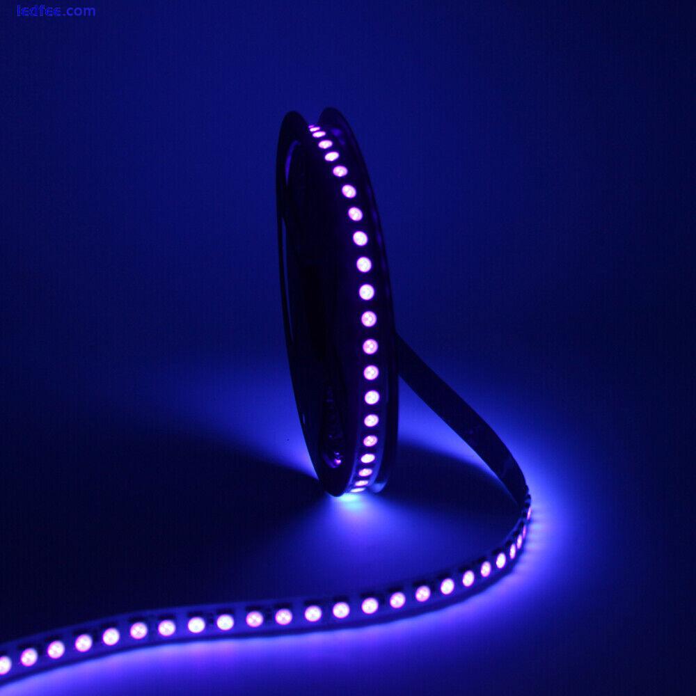 UV led strip light 395-405nm 5050 60/120led/m Flexible blacklight string 12/24V 1 