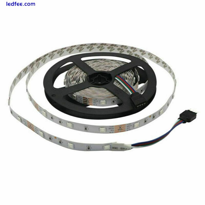 1m-10m 5050 RGB 60led/m LED Strip Lights Colour Changing Tape Kitchen Lighting 1 