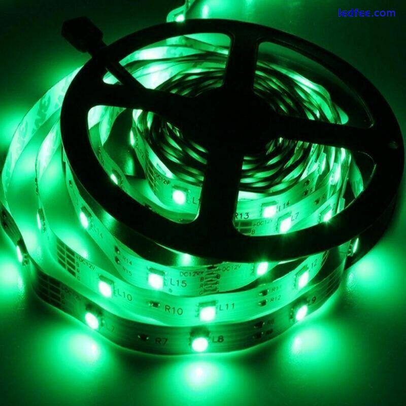 1m-10m 5050 RGB 60led/m LED Strip Lights Colour Changing Tape Kitchen Lighting 5 