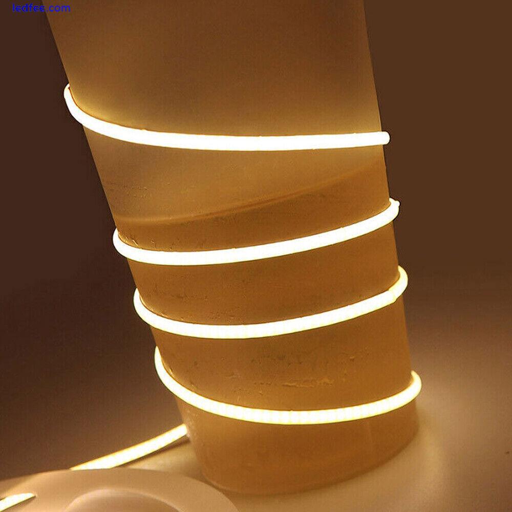 12V LED Strip COB Narrow LED Tape Light 4mm Width Bandlight For Car Romm Decor 4 