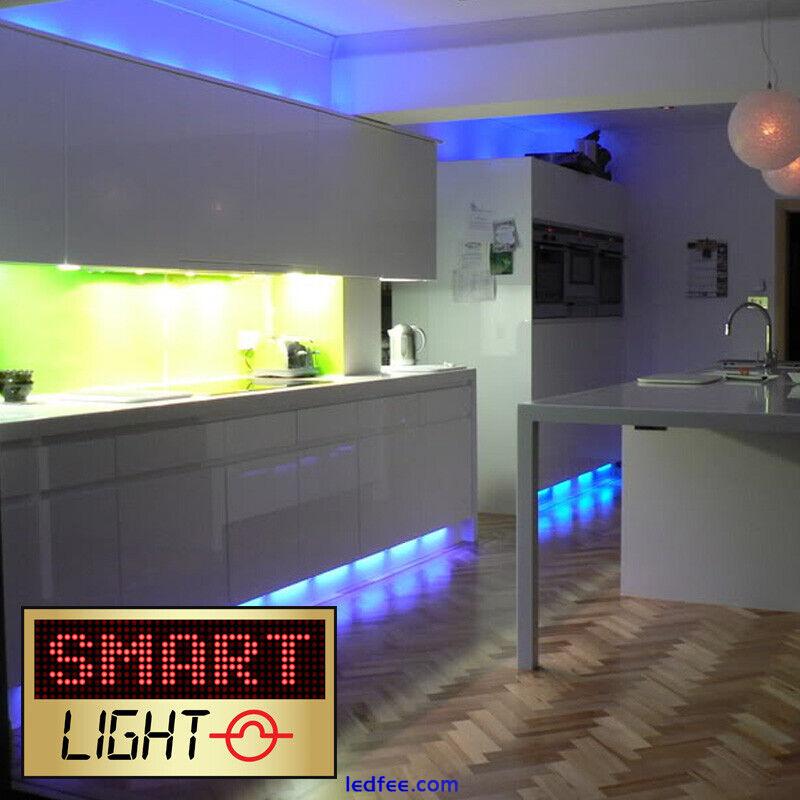 24V WHITE 1M-20M LED Light Strip Tape XMAS Cabinet Kitchen Lighting WATERPROOF 5 