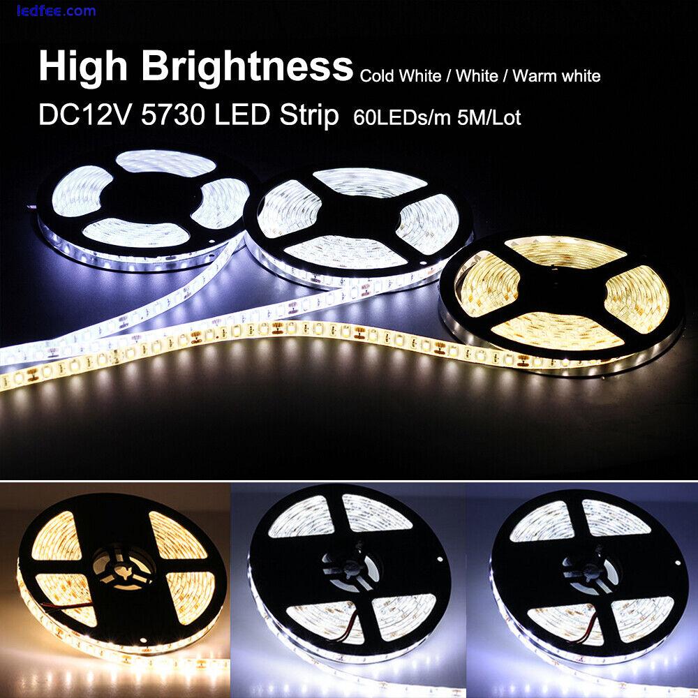 5630 12V 300Leds SMD Waterproof Led Strip Lights Lamp Ultra Bright 5M - 20M 1 