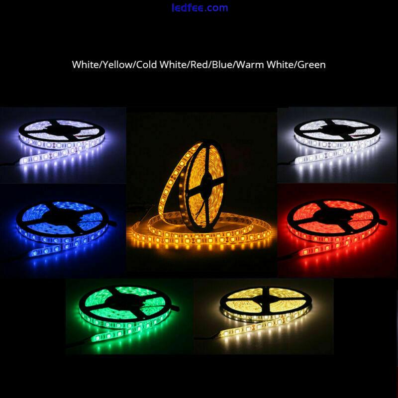 LED Strip RGB 12V 24V 5050 SMD 60LEDs/m LED Light strip 5 M DC 12 24 V Volt leds 2 