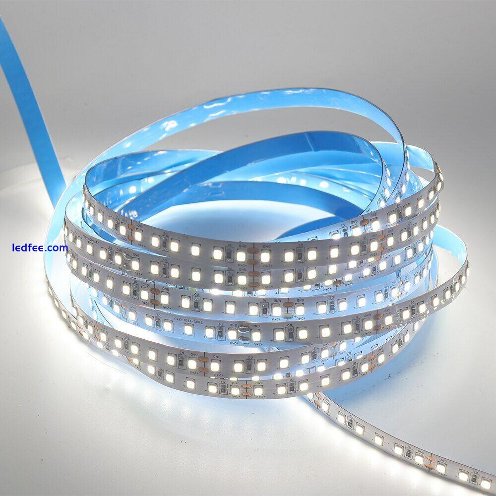 12V LED Strip 2835 SMD 240LED/m High Bright 10mm PCB LED Rope Ribbon Tape Light 2 