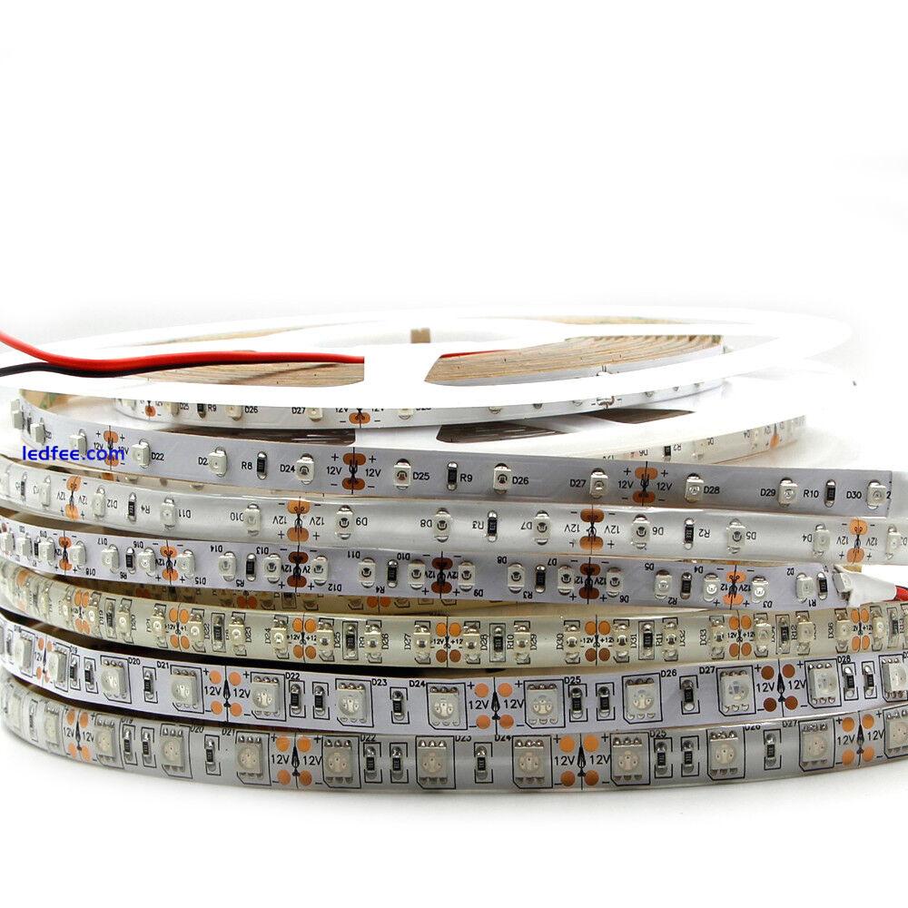 LED Flexible Strip Light 5050 SMD reel Orange 5M Waterproof string tape lamp 12V 5 