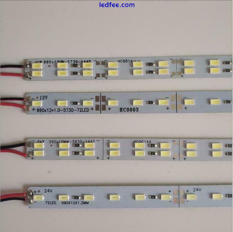 33CM 12V/24V 24/48 LED Light Strip Hard Rigid Tube Bar Lamp 5730-led Lights 2 
