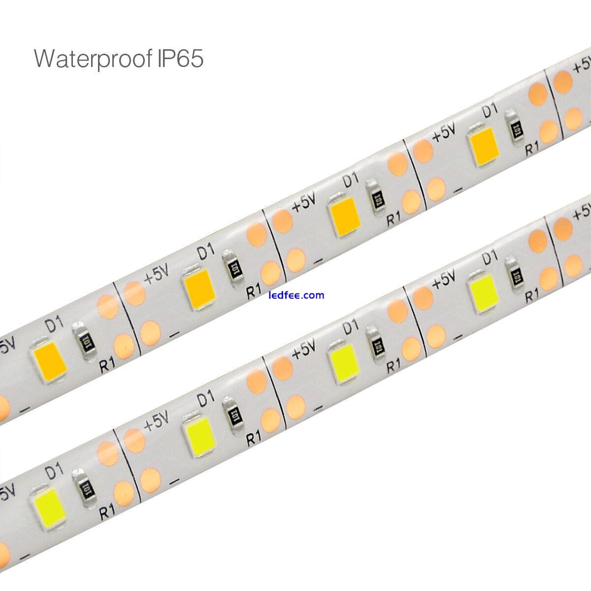LED Wireless PIR Motion Sensor Wardrobe Cabinet LED Strip USB Bed Night Light 0 