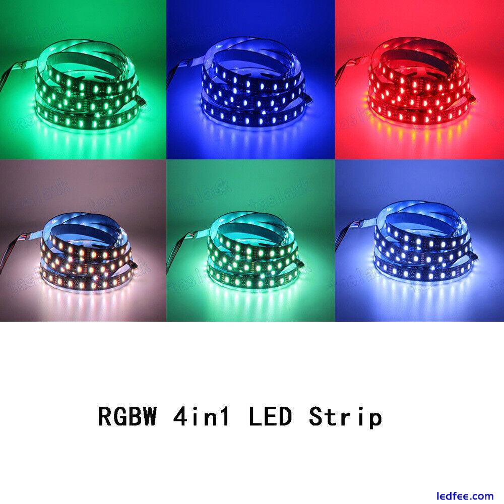 60/120/96/108Led/m 4in1 RGBW RGBWW 5050 Led Strip Light Flexible Tape lamp 1-5m  3 