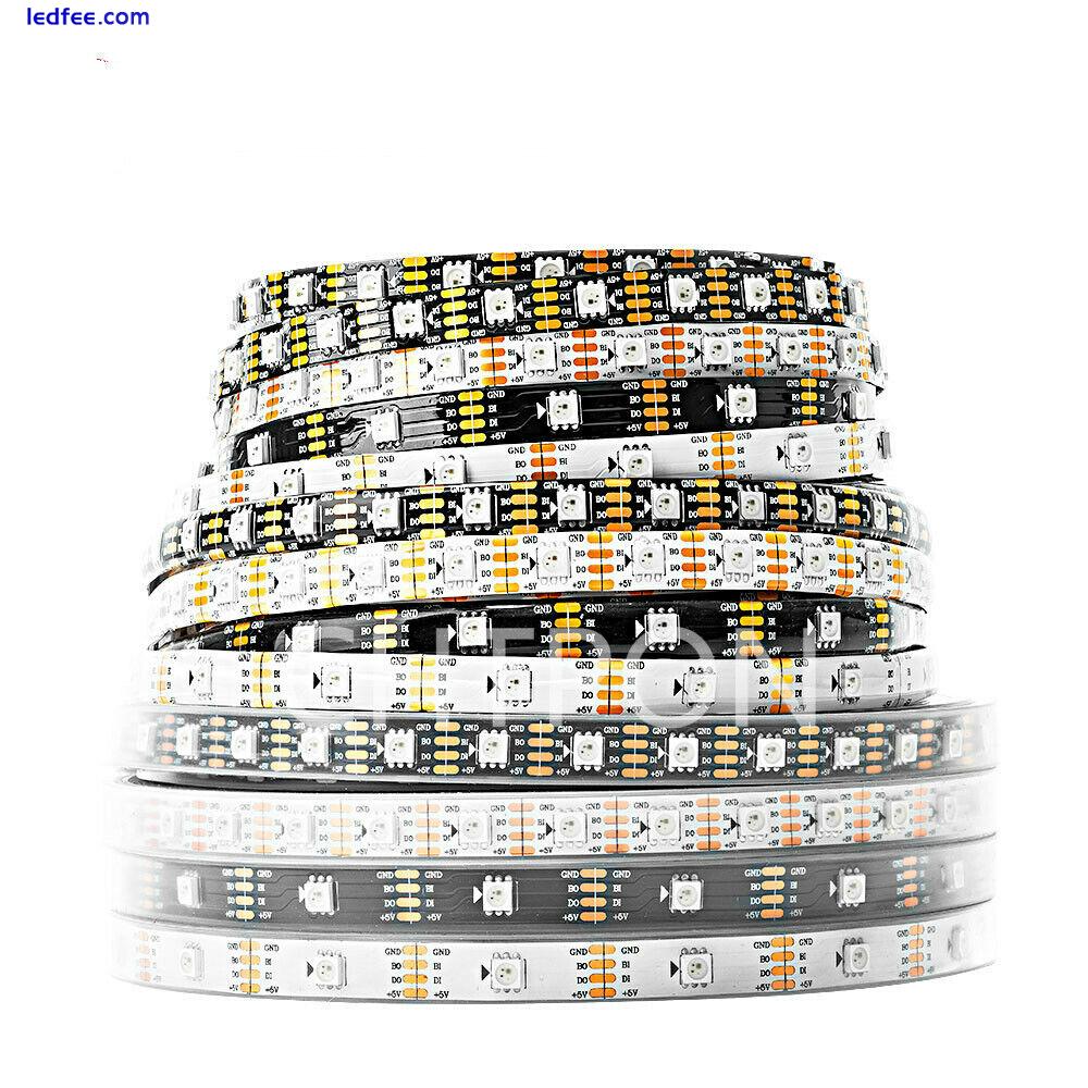 WS2812B Ws2811 WS2813 WS2815 Smart RGB Led Strip Light 5/12V Addressable Pixel  0 