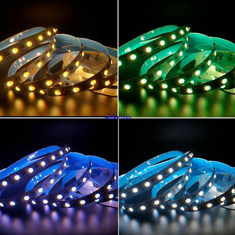 5m RGBW RGBWW 4in1 LED Strip light 60/96/120LEDS/M 5050 Flexibe tape STRING lamp 3 