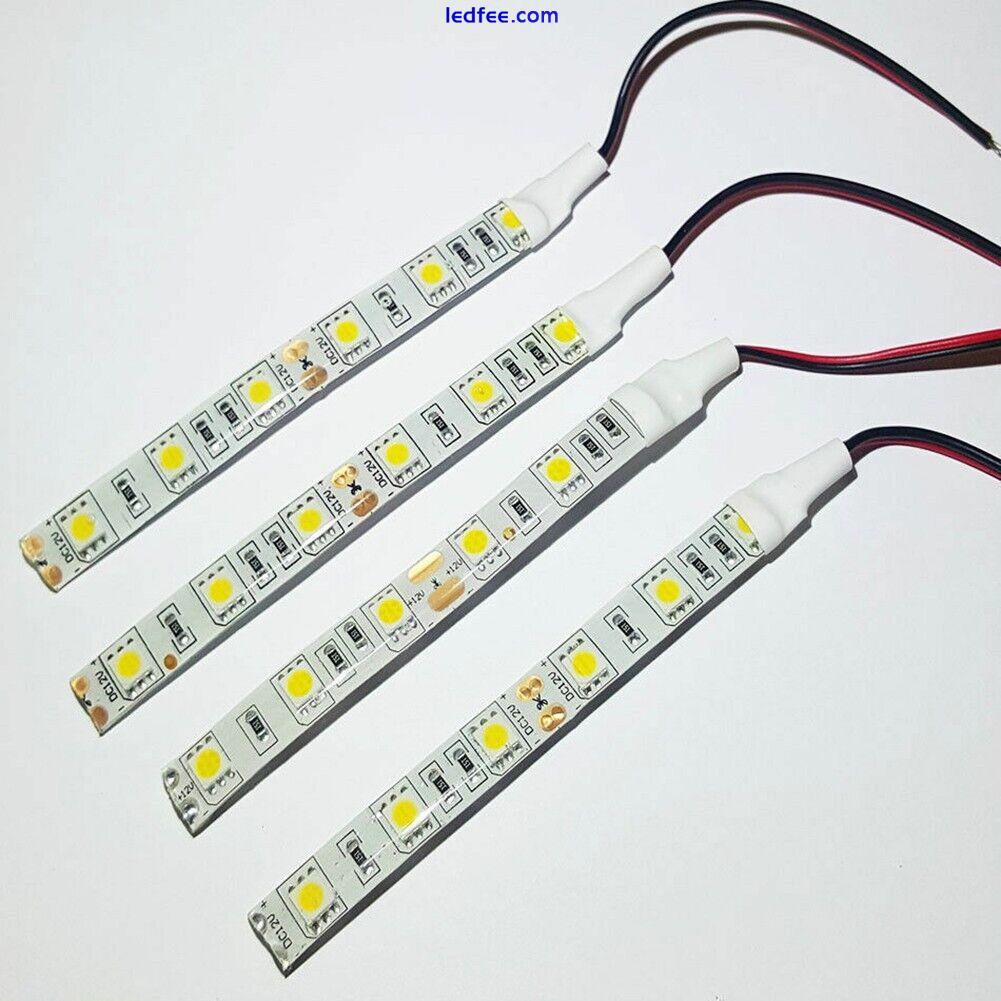 Waterproof Bright White 5050 LED Strip Lights 12V Caravan Boat Car 6000K 30cm 1 