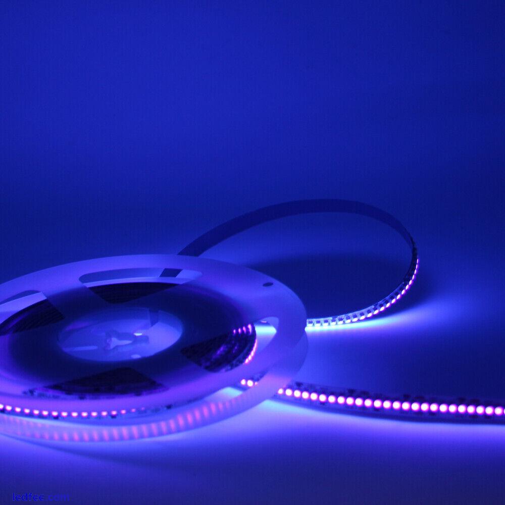 UV Black Light LED Strip 395-405nm 3528 12V Flexible Blacklight for Party Room 1 