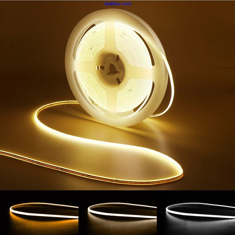 3mm COB LED Strip Light High Density 480led/m Flexible Linear Dimmable TAPE LAMP 3 