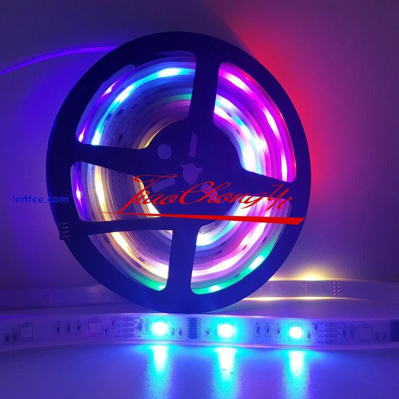 5050 RGB Dream Color 6803 LED Strip +IC 6803 RF Remote Controll +Power adapter 0 