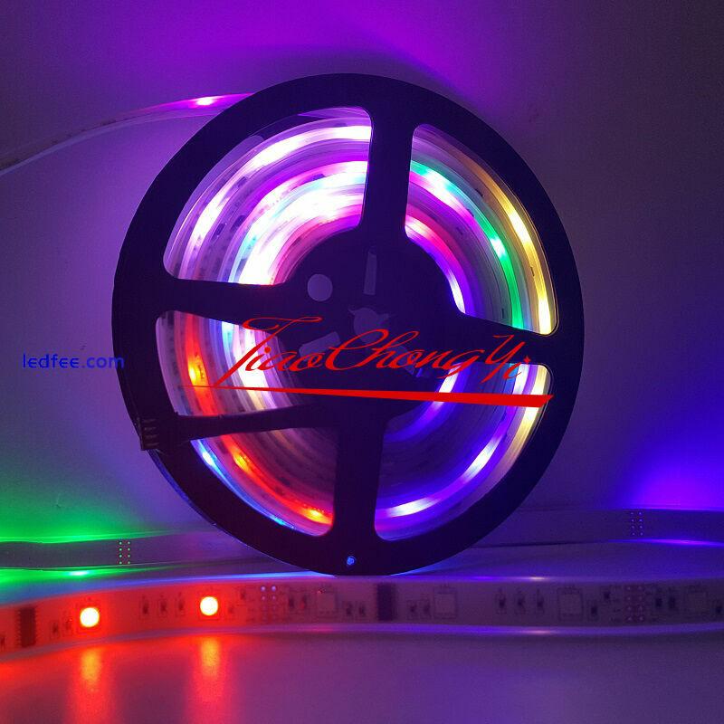 5050 RGB Dream Color 6803 LED Strip +IC 6803 RF Remote Controll +Power adapter 3 