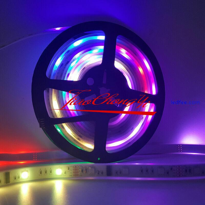 5050 RGB Dream Color 6803 LED Strip +IC 6803 RF Remote Controll +Power adapter 2 