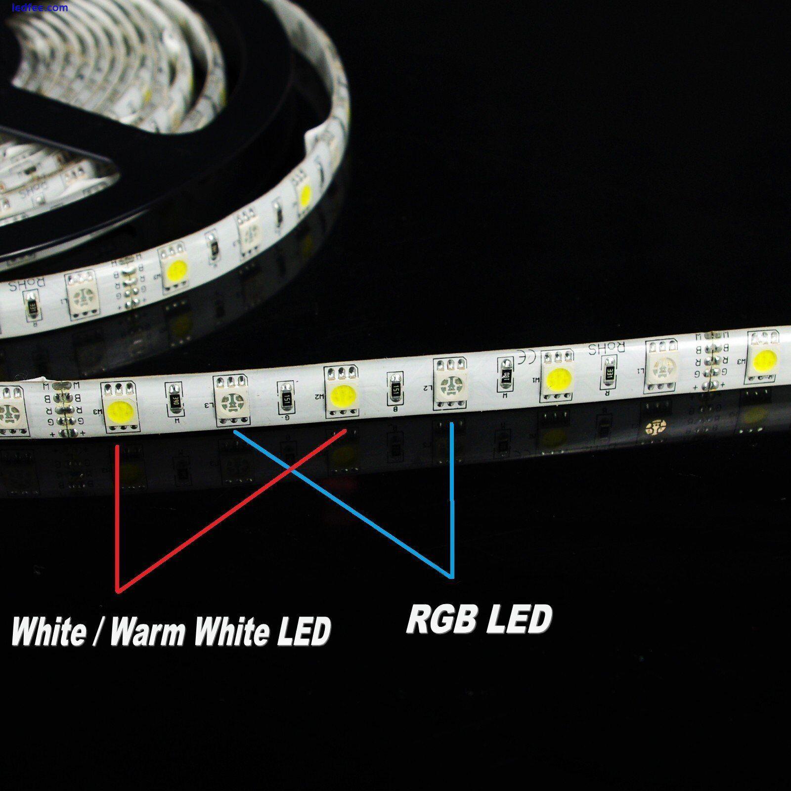 1M-10M RGBW SMD LED Color Changing Flexible Strip Lights Wifi Controller Cabinet 1 