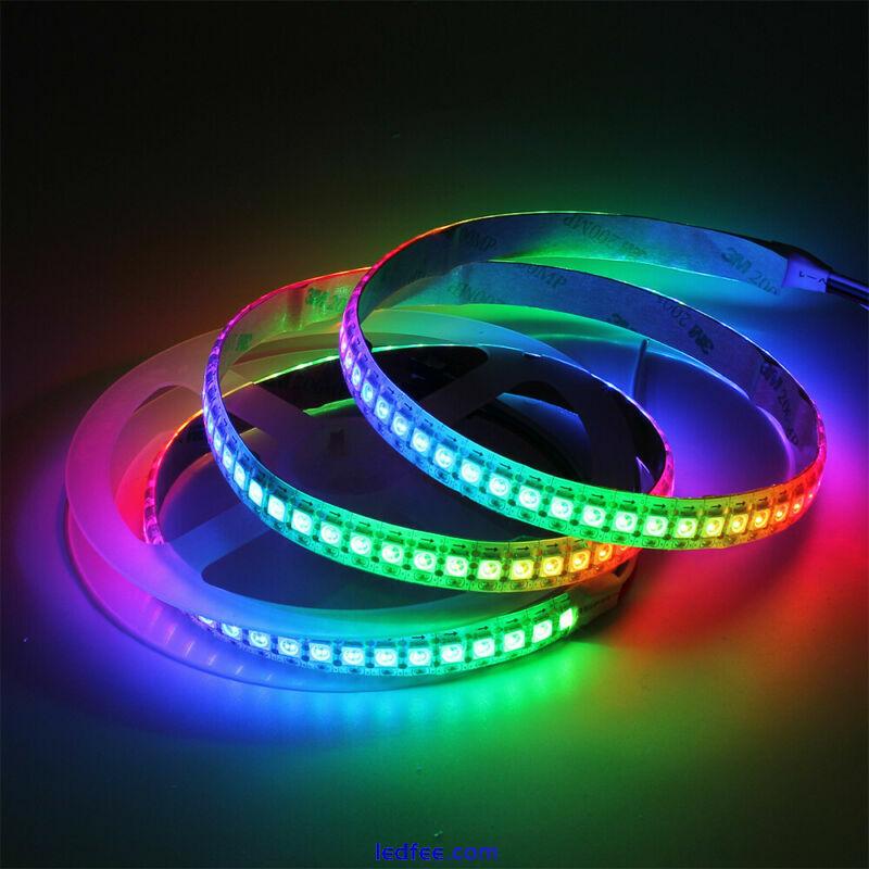 WS2812B Led Strip 30/60/144 pixels/m WS2812 Smart RGB IC Individual Addressable 1 