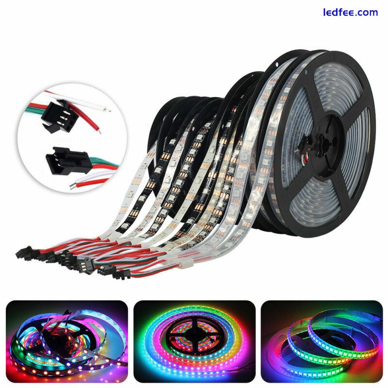 WS2812B Led Strip 30/60/144 pixels/m WS2812 Smart RGB IC Individual Addressable 0 