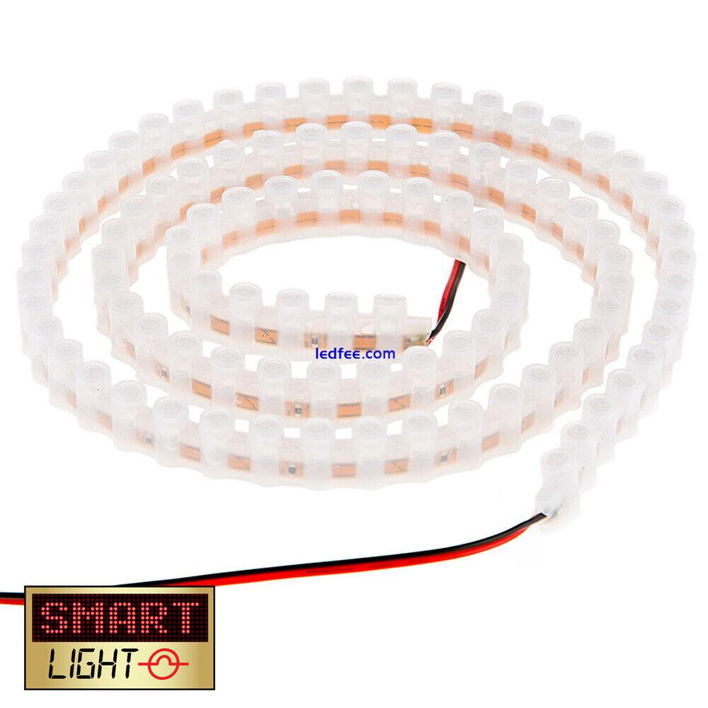 12V IP68 Waterproof Silicon/Rubber Flexible DIP LED Strip Light *Fish Tank/Car* 0 