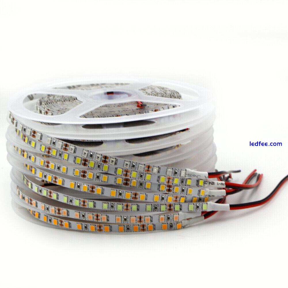 5m 600 led Flexible Strip Light 5mm Narrow Width 12V LED tape lamp 2835 120led/m 1 