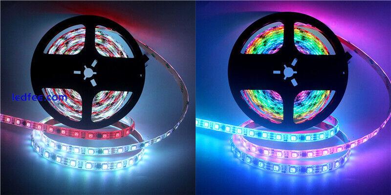 Dream Colour 12V WS2811 RGBIC LED Strip 20Pixels/m App Control Waterproof Kit 1 