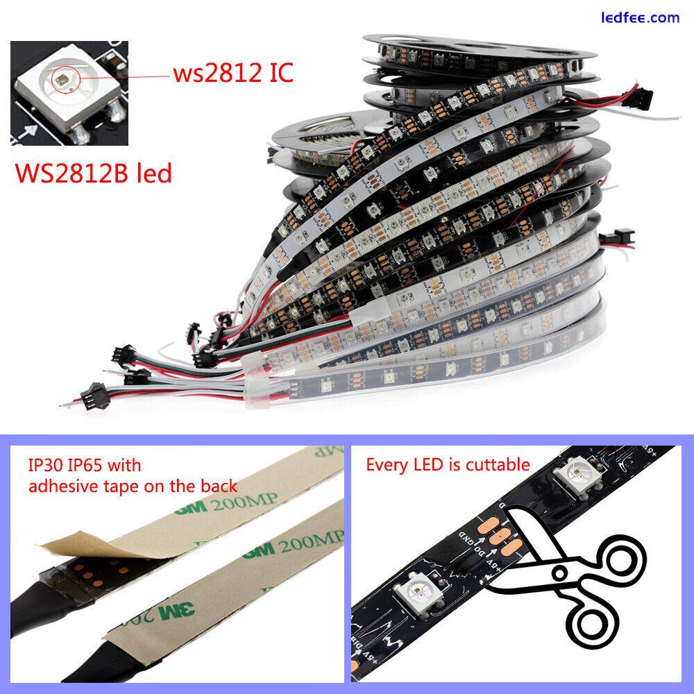 WS2812B RGBIC LED Strip Light USB TV RGB DC 5V Light Controller Dream Colour 2 