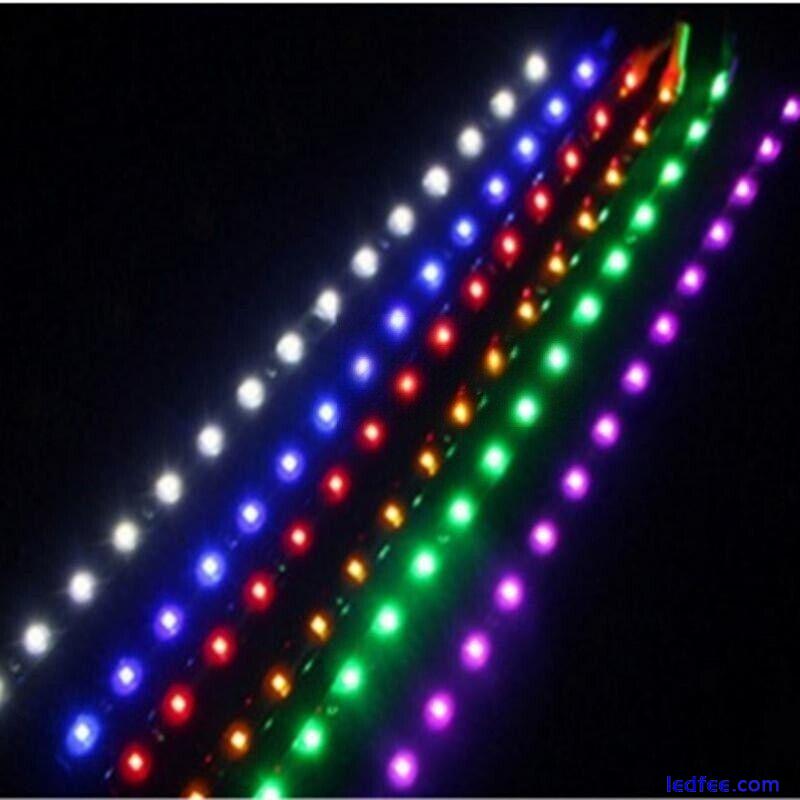 30cm LED Strip Light for Car Caravan Boat SWB Van White Blue Red Green Amber 12V 2 