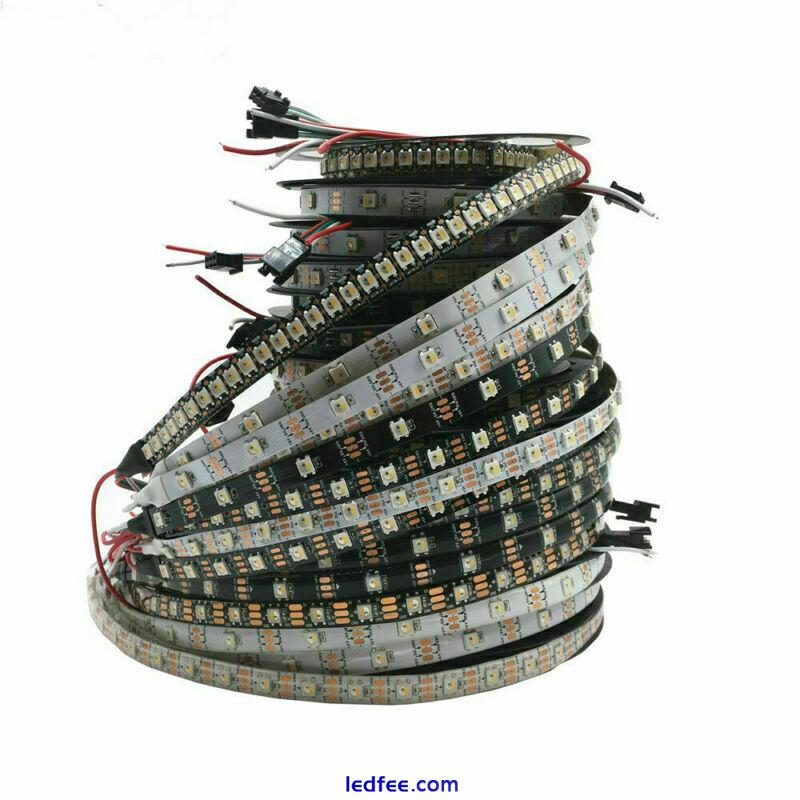 SK6812 RGBW 4 In 1 30/60/144 Leds Individual Addressable Led Strip Light DC 5V 0 