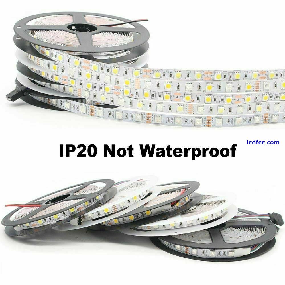 LED Strip 5M 5050 300LED RGB RGBW RGBWW Waterproof LED String Flexible Light 12V 1 