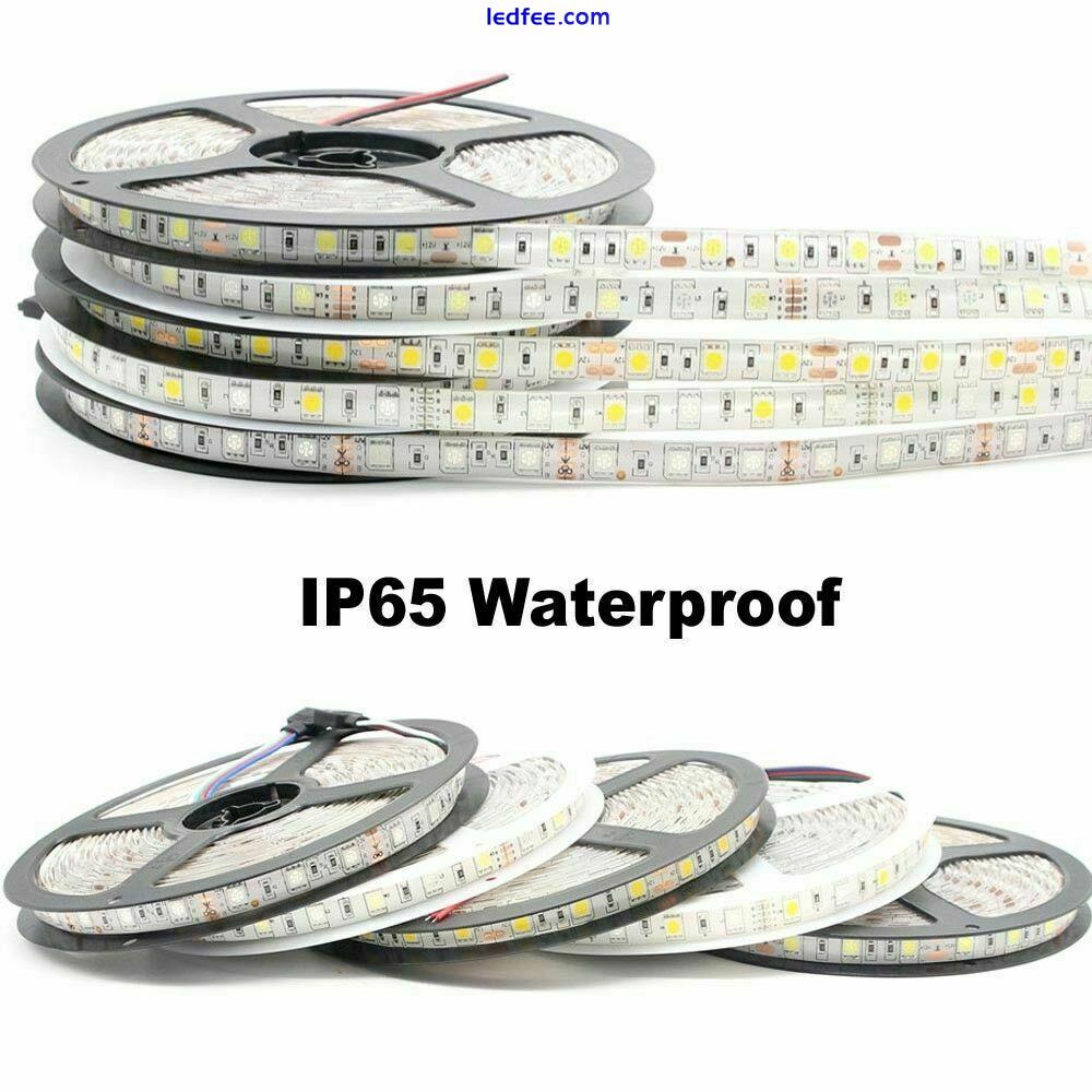 LED Strip 5M 5050 300LED RGB RGBW RGBWW Waterproof LED String Flexible Light 12V 2 