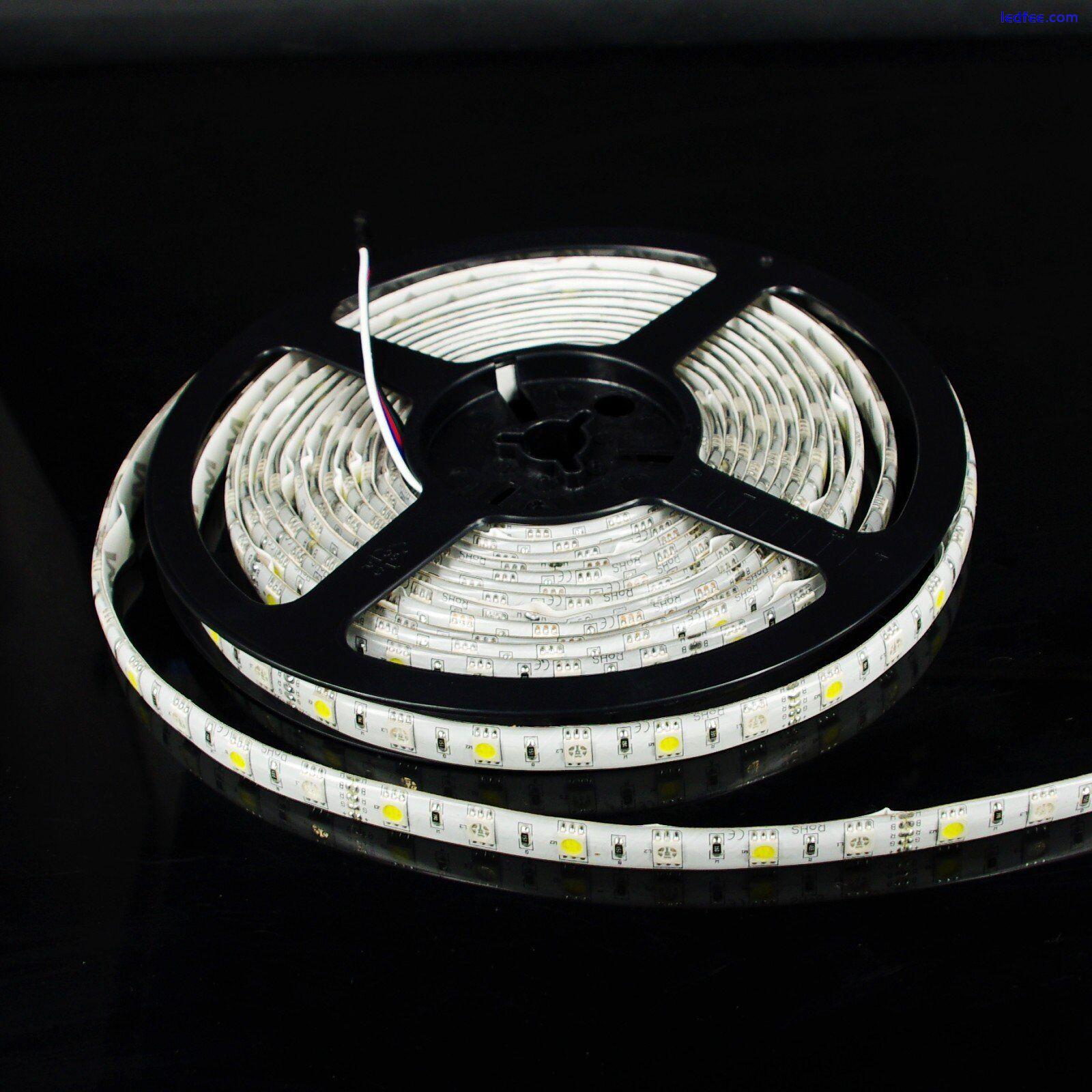 1M-10M RGBW LED Color Changing Strip Light 2.4GHz Touch Wheel Controller bedroom 0 