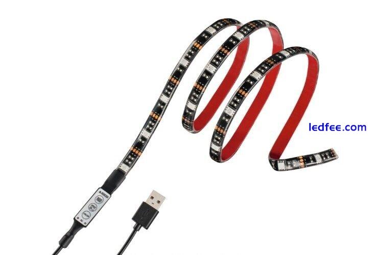 USB LED LIGHT STRIPS by hama 20 DIFFERENT COLOURS RETAIL BOXED X 12 BRAND NEW 3 