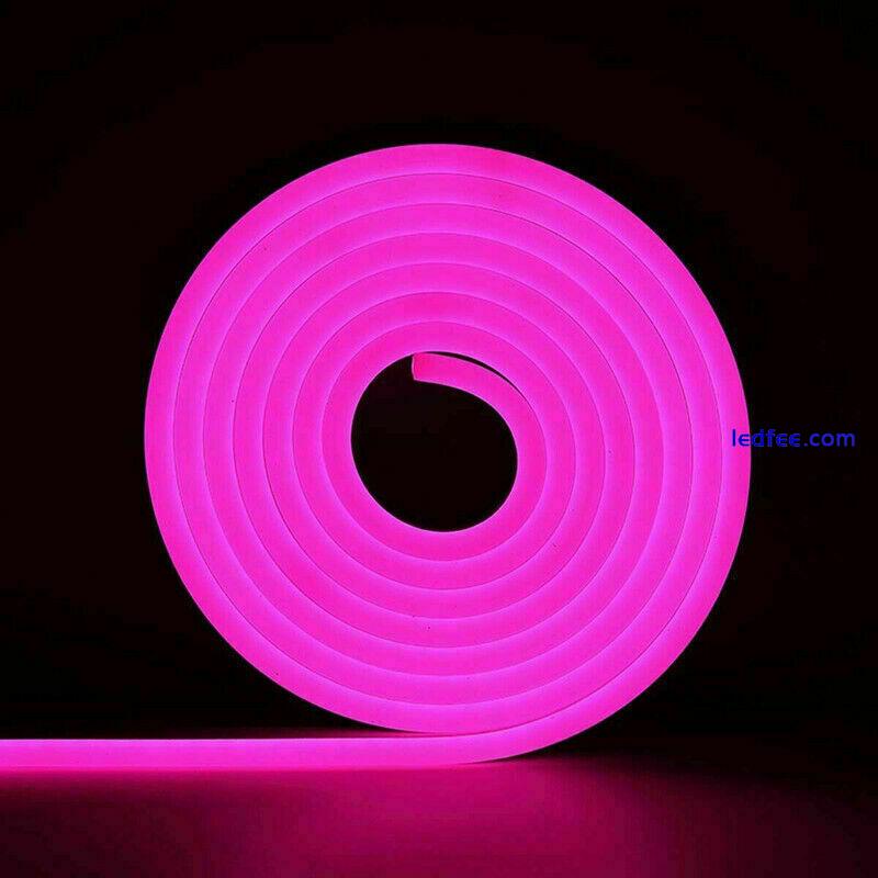 1-5 Meter  12V Neon LED Strip Rope Light - Waterproof Indoor and OutDoor 2 