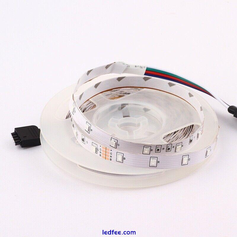 5-20M LED Strip RGB Light Colour Changing 12V Tape Cabinet Kitchen Light UK Plug 2 