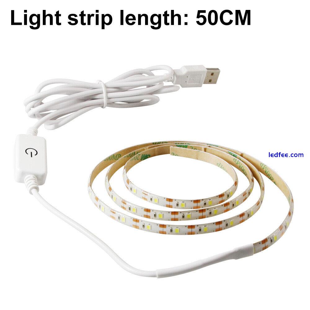 Sewing Machine Touch Dimmer LED Strip Light 2835 Kit Flexible USB Sewing Light 4 