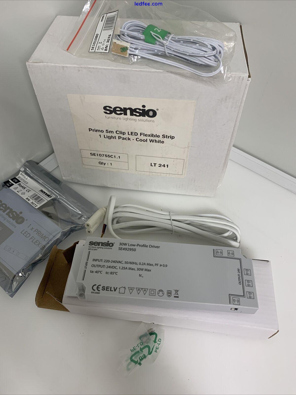 Sensio Polar 30W Natural White Flexible LED Strip Light Kit - 5m (B2S1) 0 