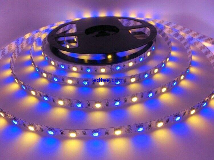 5050 RGB+White RGB+Warm White  12V LED Light Strip Tape Cabinet Kitchen Lighting 4 