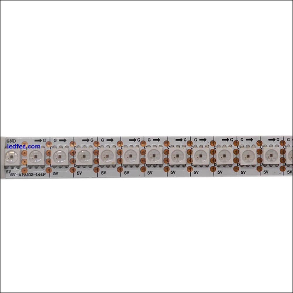 DC 5V APA102 DATA and CLOCK seperately Smart Led pixels strip 30/60/144 Leds/m 3 