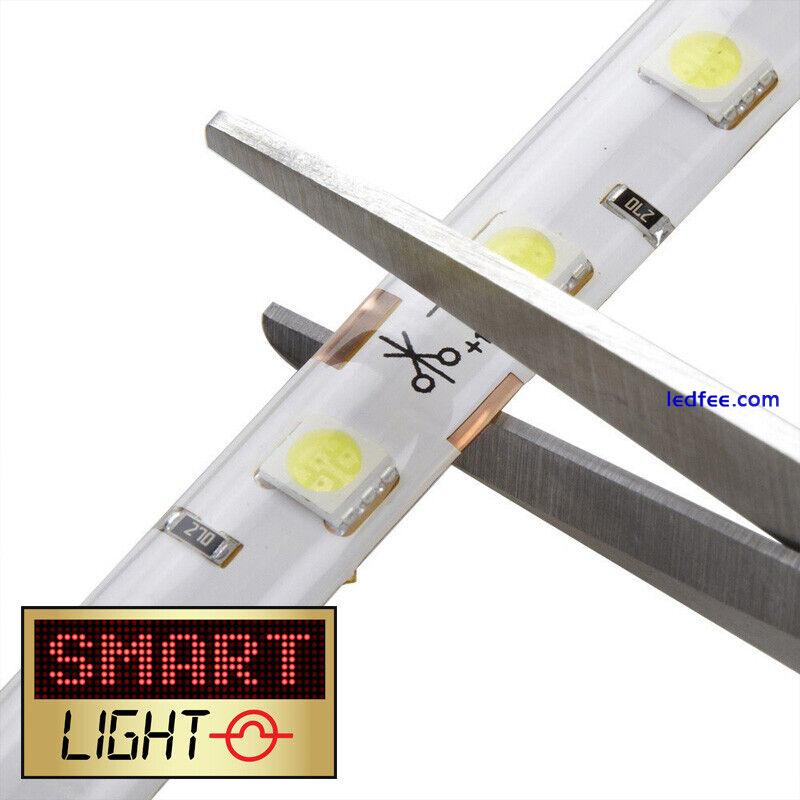 ALL COLOURS 1M/5M/10M LED Light Strip Tape Kitchen Lighting WATERPROOF IP65 5050 1 